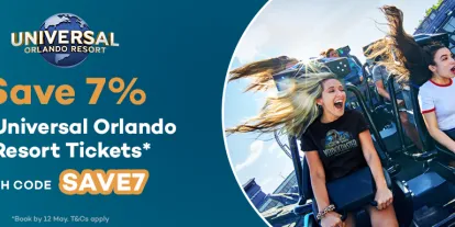 Save 7% on Universal Explorer Tickets & Combos with Code SAVE7