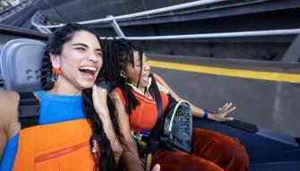 Guests on Test Track Presented by Chevrolet, EPCOT