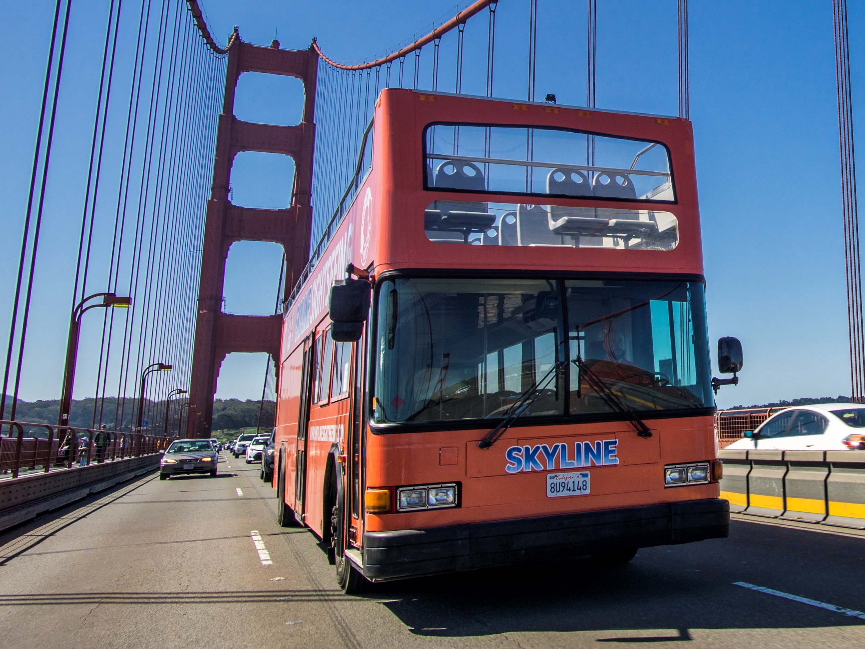 tour bus to san francisco from los angeles