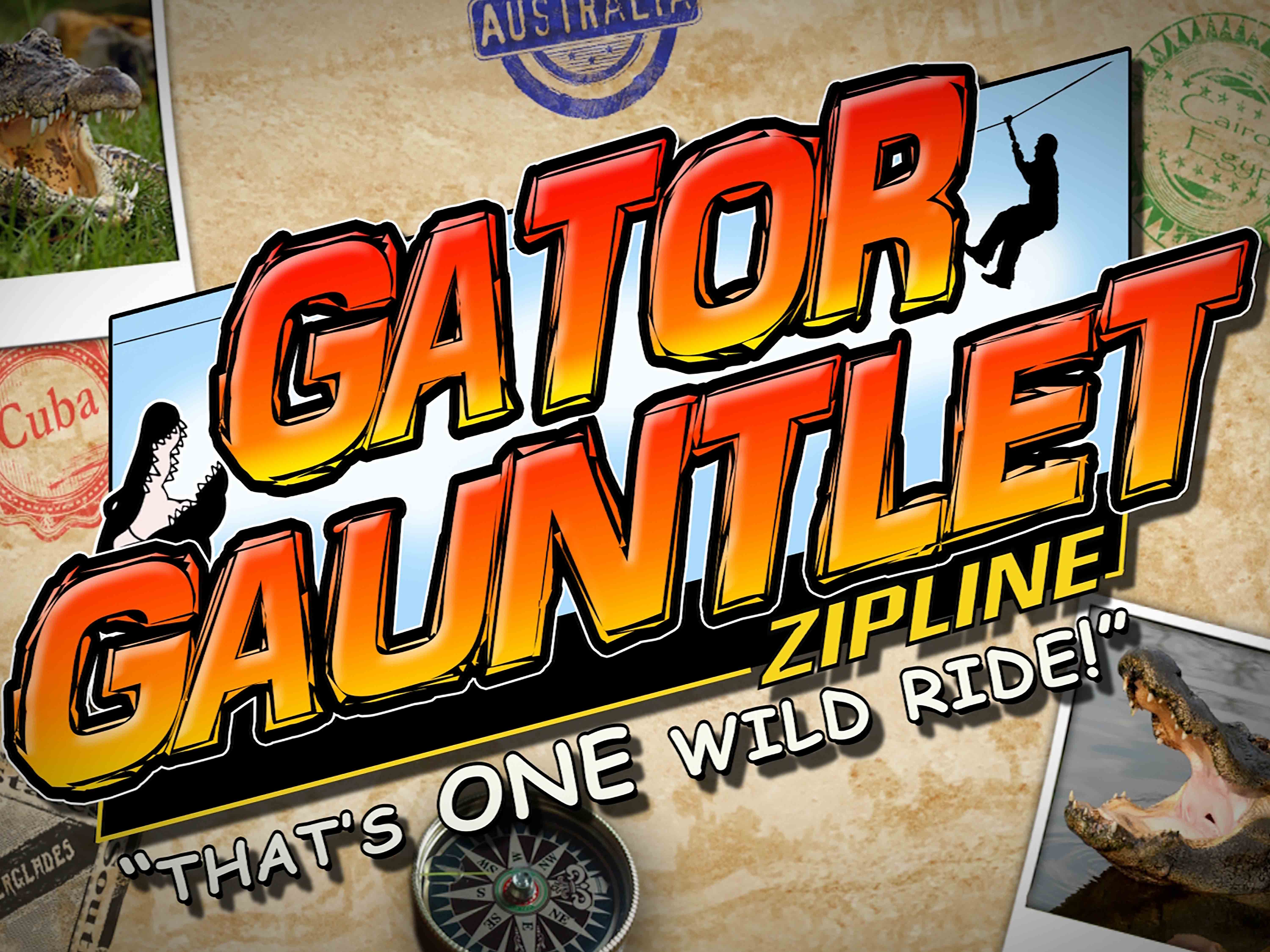 Gatorland with Single Zip Line Ticket