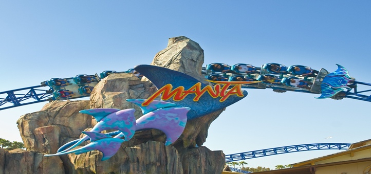 Manta • SeaWorld Abu Dhabi • Captain Coaster