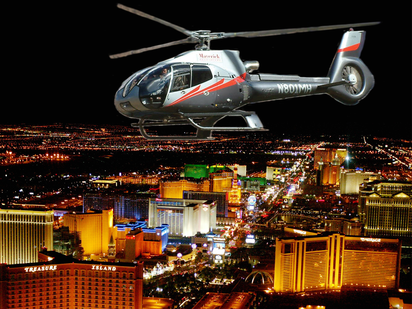 Las Vegas Strip Flight Helicopter Tour Tickets