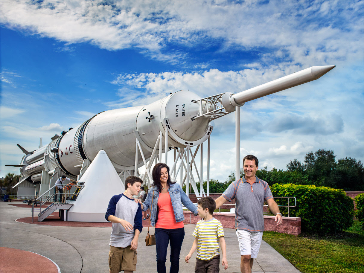 Kennedy Space Center with Transportation Tickets