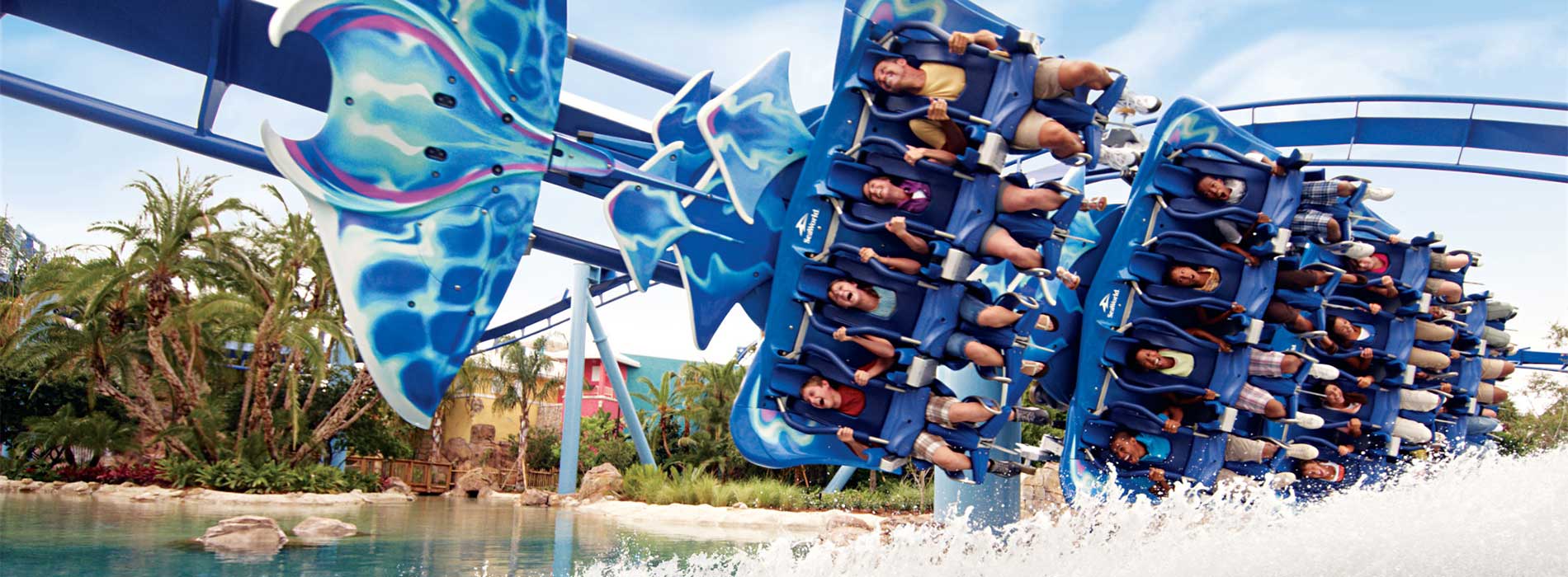 Manta • SeaWorld Abu Dhabi • Captain Coaster