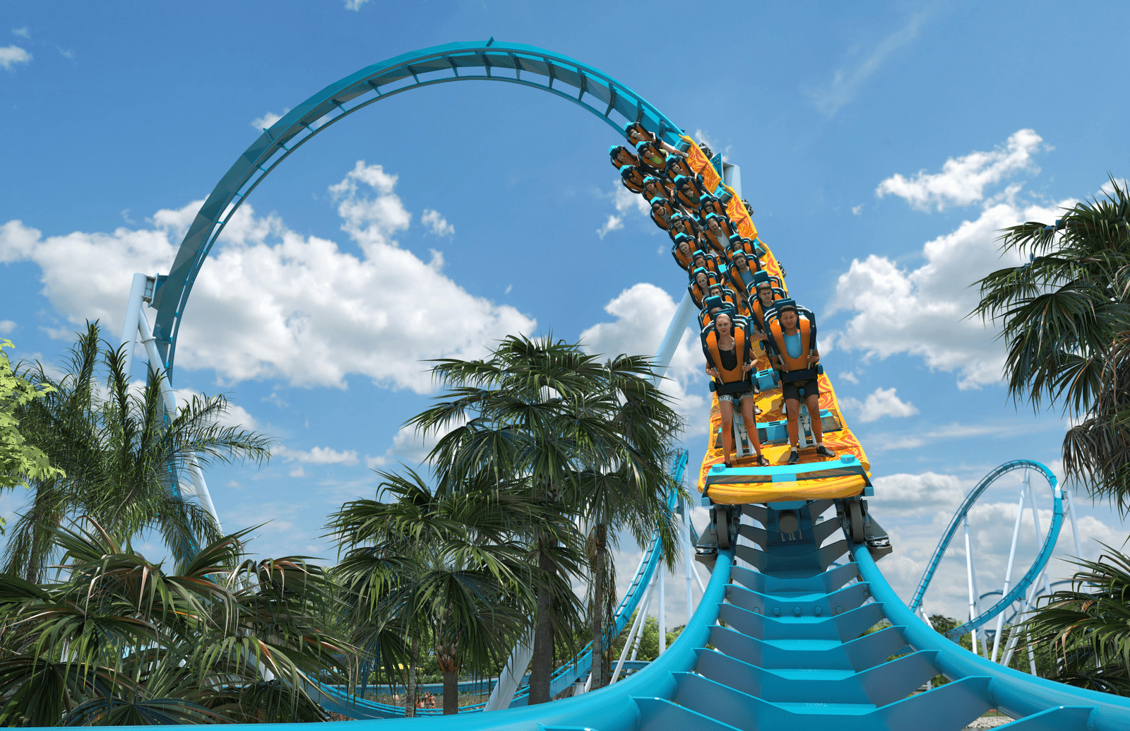 Manta • SeaWorld Abu Dhabi • Captain Coaster