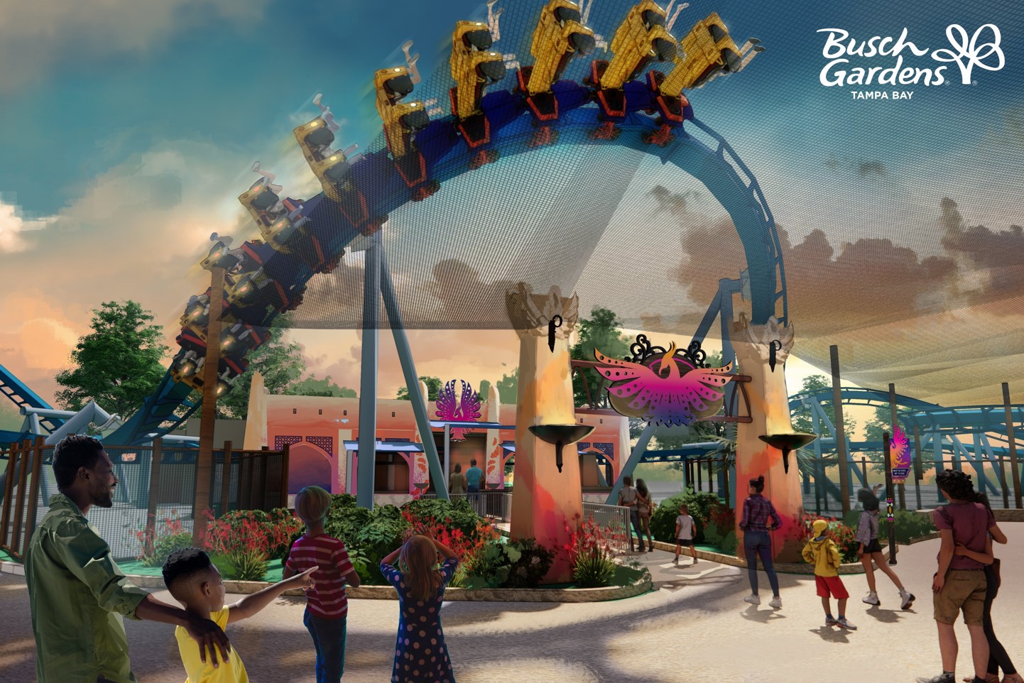 Busch Gardens: SandSerpent to permanently close in July