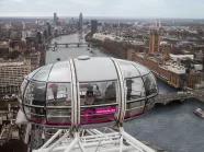 View from the top of the London Eye