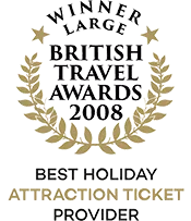 British Travel Awards 2008 Winner Best Holiday Attraction Ticket Provider