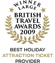 British Travel Awards 2009 Winner Best Holiday Attraction Ticket Provider