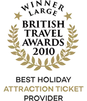 British Travel Awards 2010 Winner Best Holiday Attraction Ticket Provider