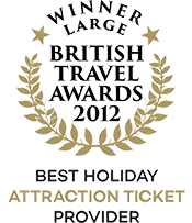 British Travel Awards 2012 Winner Best Holiday Attraction Ticket Provider
