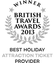 British Travel Awards 2013 Winner Best Holiday Attraction Ticket Provider