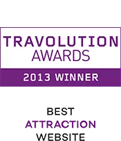Travolution Awards 2013 Winner Best Attraction Website