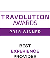Travolution Awards 2018 Winner Best Experience Provider