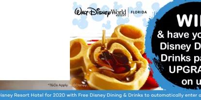 Free Disney Dining Upgrade Competition 