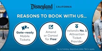Great Reasons to Book Disneyland California Tickets with AttractionTickets.com