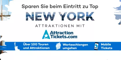 Sparen Sie beim Eintritt zu Top New York Attraktionen