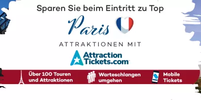 Sparen Sie beim Eintritt auf Top Paris Attraktionen