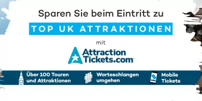 Sparen Sie beim Eintritt auf Top UK Attraktionen