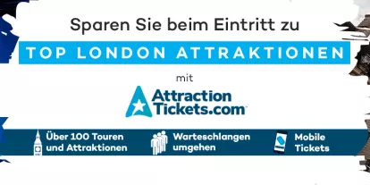 Sparen Sie beim Eintritt zu Top London Attraktionen