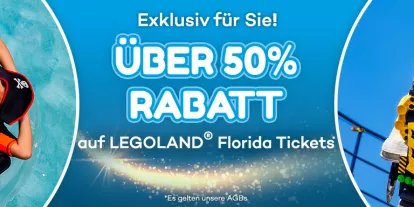 LEGOLAND Florida Tagesticket Sonderangebot LEGOLAND Florida Tagesticket Sonderangebot