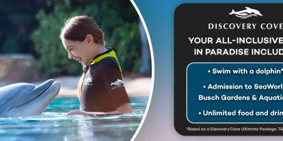 Experience An All-Inclusive Day At Discovery Cove