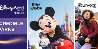 Walt Disney World Resort in Florida welcomes all to stunning worlds, favourite stories and far-off galaxies.