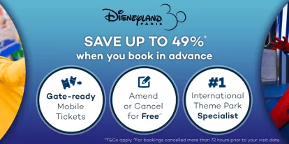Great Reasons to Book Disneyland Paris Tickets with AttractionTickets.com