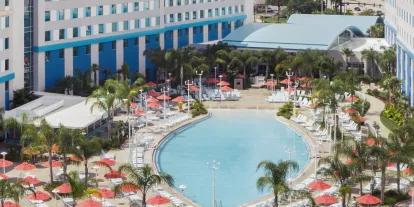 aerial view of Universal's Endless Summer Resort – Surfside Inn and Suites