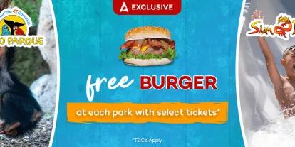 Get a free burger when purchasing a Siam Park ticket from AttractionTickets.com