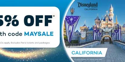 May Sale - Save 5% on ALL tickets sold on AttractionTickets.com; Use Code MAYSALE