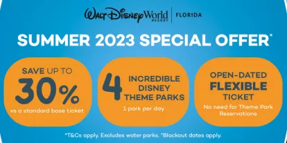 Disney 4-Park Magic Ticket - Limited Time Promo
