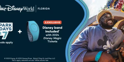 Get a Disney 14 day ticket for the price of 7 days on select dates in 2024