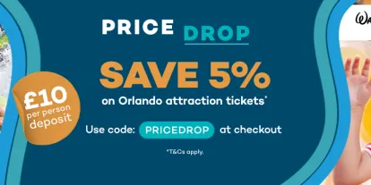Theme Park Ticket Sale - Use Code PRICEDROP at checkout for 5% Off