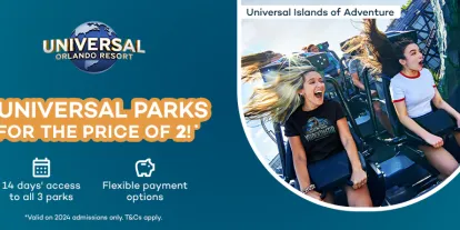 Get a Universal Orlando 3 Park ticket for the same price as a 2 park ticket