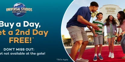 Buy a Day - Get a 2nd Day Free! 