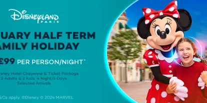 February half term family holiday for £99pppn