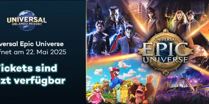 Universal Epic Universe Tickets sind jetzt verfügbar! Universal Epic Universe Tickets sind jetzt verfügbar!