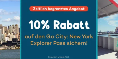 10% Rabatt auf den GoCity: New York Explorer Pass 