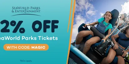 12% OFF SeaWorld Parks Tickets