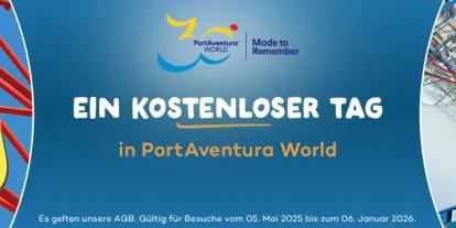 Ein kostenloser Tag in PortAventura World Ein kostenloser Tag in PortAventura World