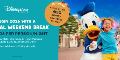 Begin 2026 With a Magical Weekend Break to Disneyland® Paris!