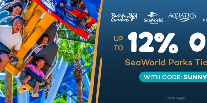Get up to 12% OFF SeaWorld Orlando Tickets with Code SUNNY