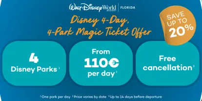 Disney 4 Day 4 Park Magic Ticket