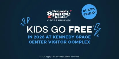 Kennedy Space Center Buy an Adult Get a Child Free Promo