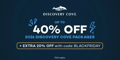 Discovery Cove Black Friday Sale - Save Up to 40%