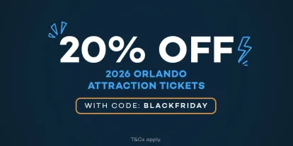 Black Friday Sale - Get 20% Off 2026 Orlando Attraction Tickets with Code BLACKFRIDAY