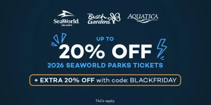 Black Friday Sale | 20% OFF SeaWorld Orlando Tickets