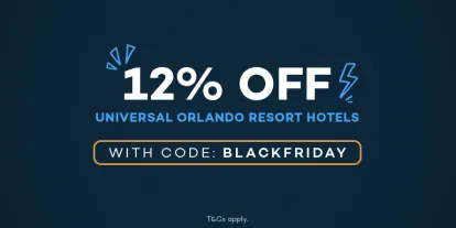 12% Off Universal Orlando Hotels with code BLACKFRIDAY