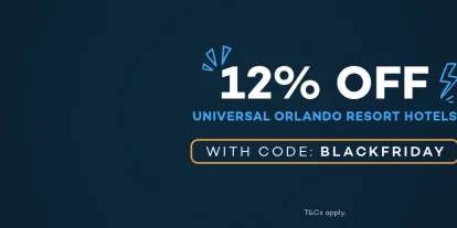 Black Friday Sale | 12% OFF Universal Orlando Hotel Packages